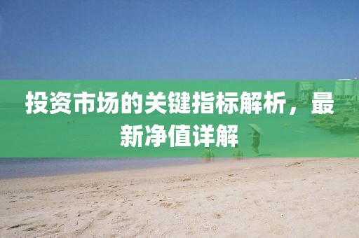 投資市場的關鍵指標解析，最新凈值詳解