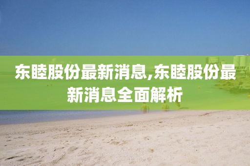 東睦股份最新消息,東睦股份最新消息全面解析