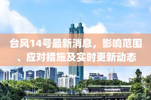 臺風14號最新消息，影響范圍、應對措施及實時更新動態