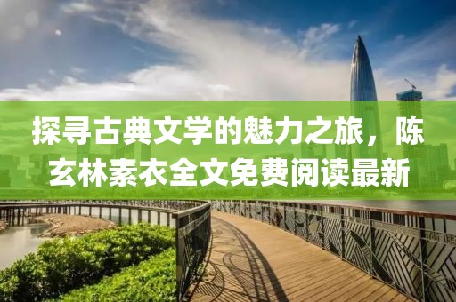 探尋古典文學的魅力之旅，陳玄林素衣全文免費閱讀最新