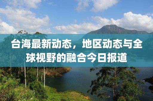 臺海最新動態，地區動態與全球視野的融合今日報道