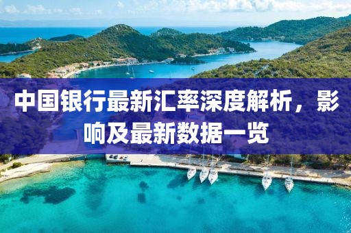 中國銀行最新匯率深度解析，影響及最新數據一覽